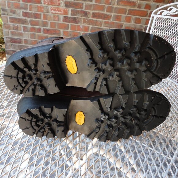 CHIPPEWA Men's Brown Leather Lace Up Steel Toe Waterproof Logger Boots Size 12 - Picture 11 of 11